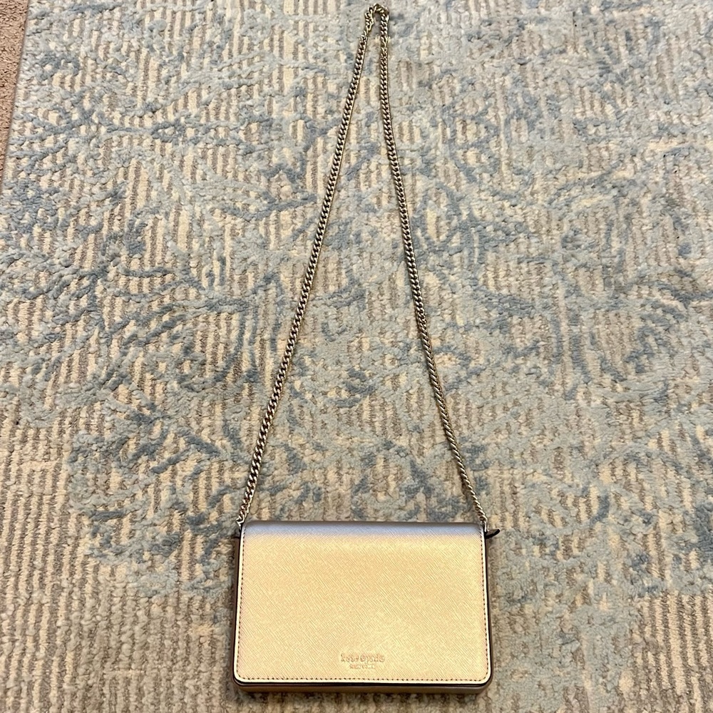 NWOT Kate Spade Rose Gold - Gold purse